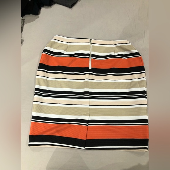 CLEO | Ottoman Striped Pencil Skirt Size 18 - Picture 4 of 10